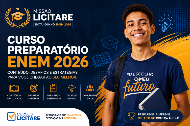 Missão Licitare 2026 – Jornada de Preparação para o ENEM